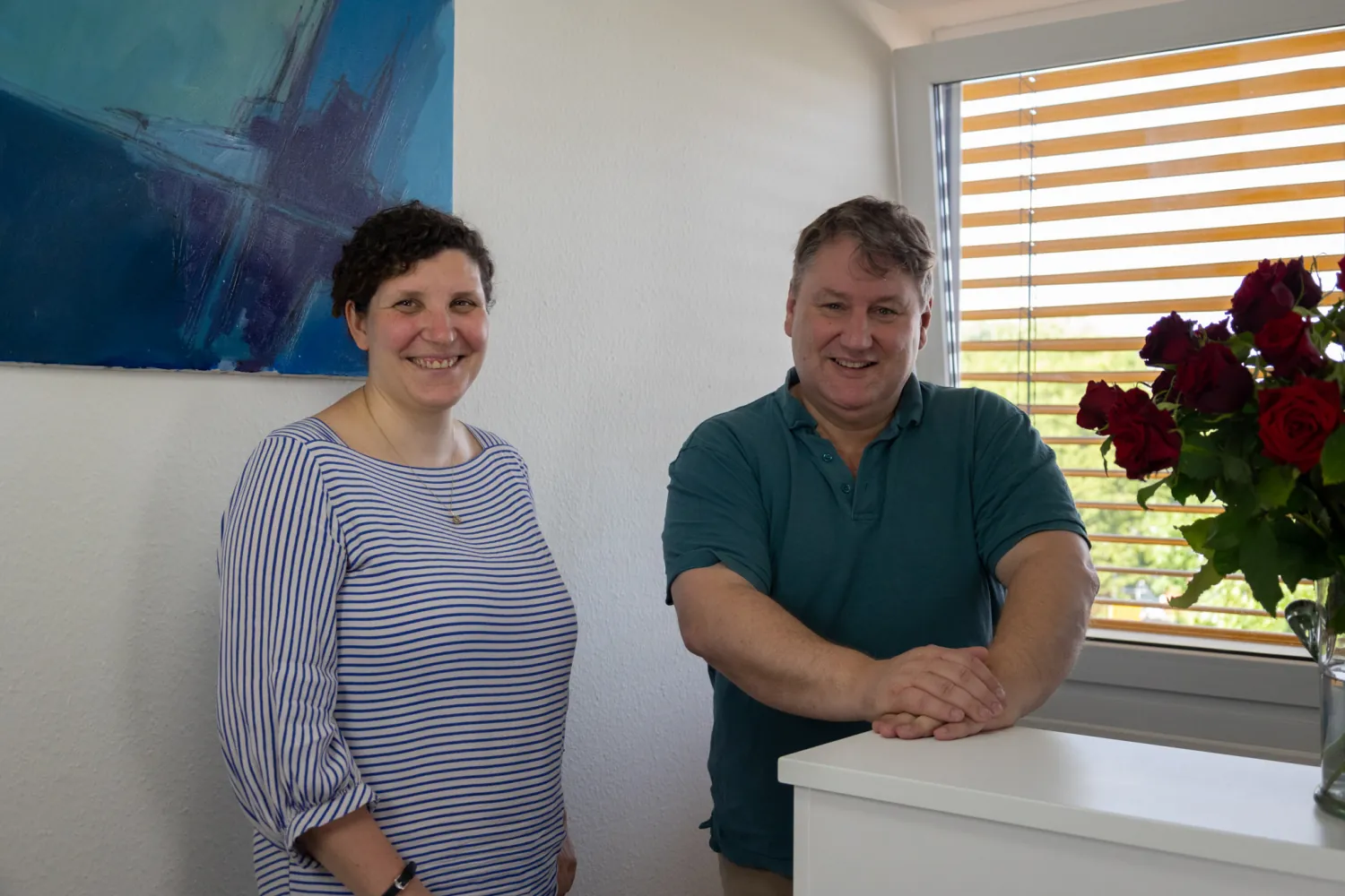 Melanie Nieken und Guy Langeslag